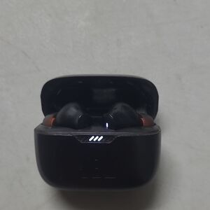 Black Wireless Earbuds with Charging Case